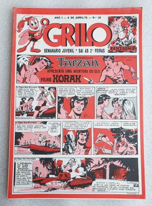 Antigos Livros BD ~ "COLEÇÃO GRILO" ~ Vários números disponíveis.
