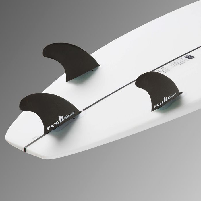 Prancha Shortboard de Surf 900 6'3" 35 L. Vendida com 3 quilhas FCS2