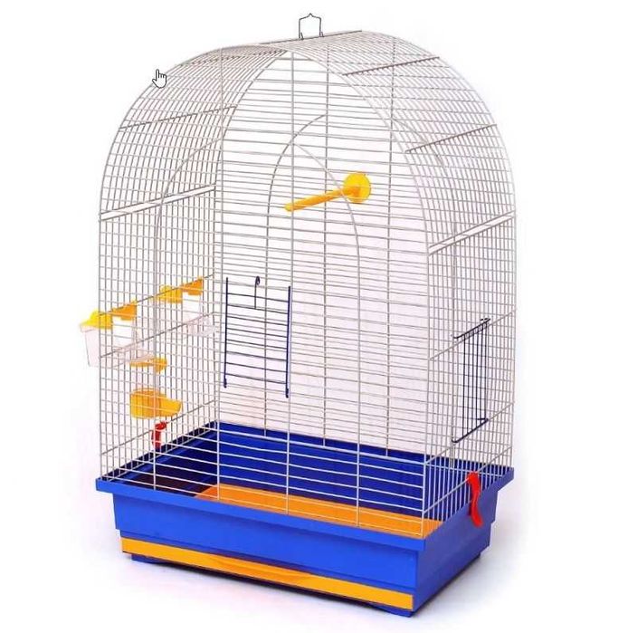 Просторная клетка для попугая кореллы и других средних птиц. AVLUSI