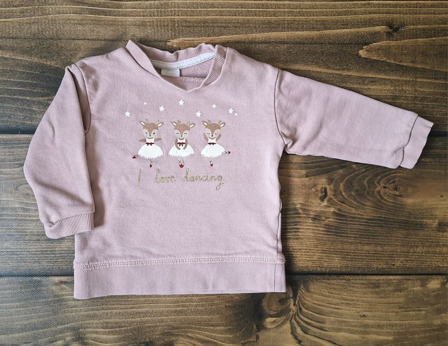 Bluza w reniferki H&M - 74