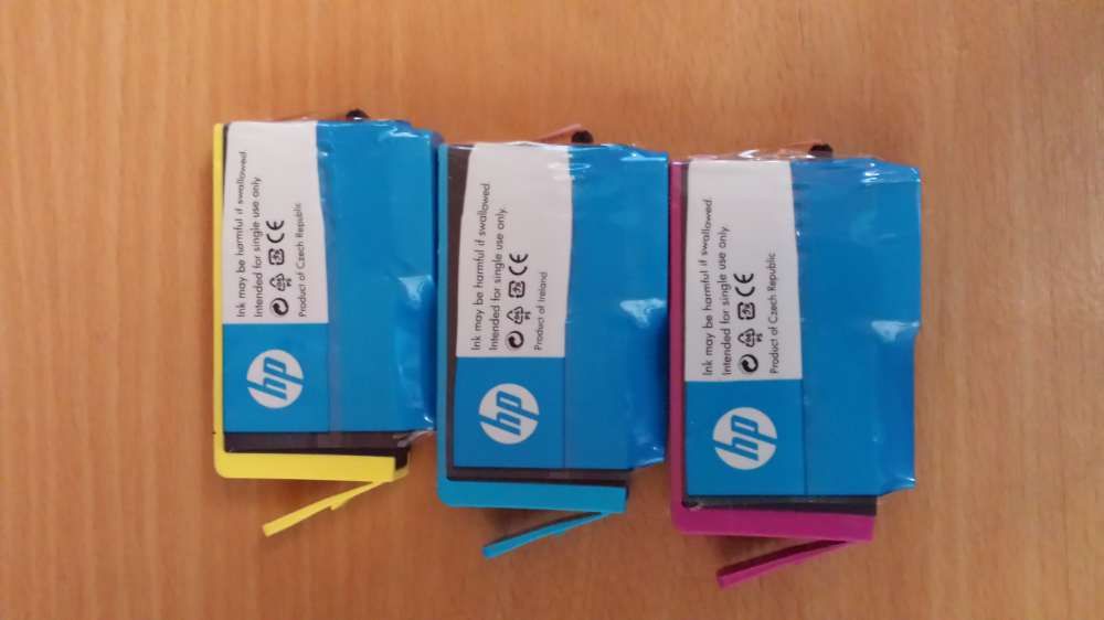 Kit de tinteiros novos para impressora HP Photosmart