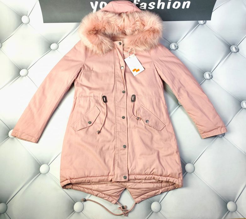 Dwustronna kurtka zimowa damska