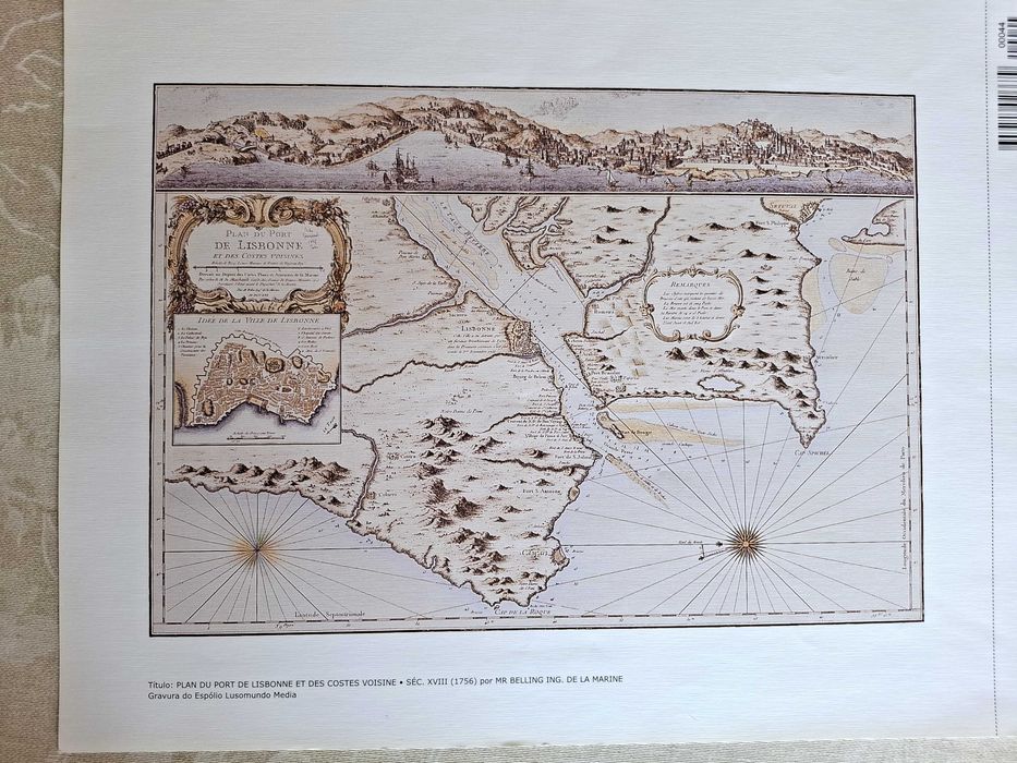 Gravuras de Lisboa - Galeria D'Arte 24 Hrs 40,5x52,5 cm