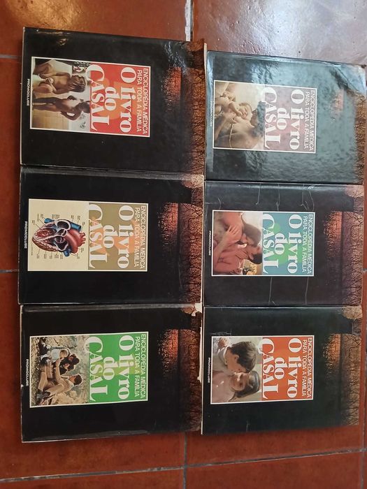 Coleçao O Livro do Casal 6 volumes -Promoclube