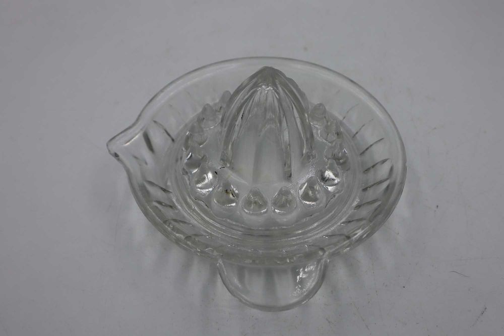 Zabytkowa szklana wyciskarka do cytrusów b080535