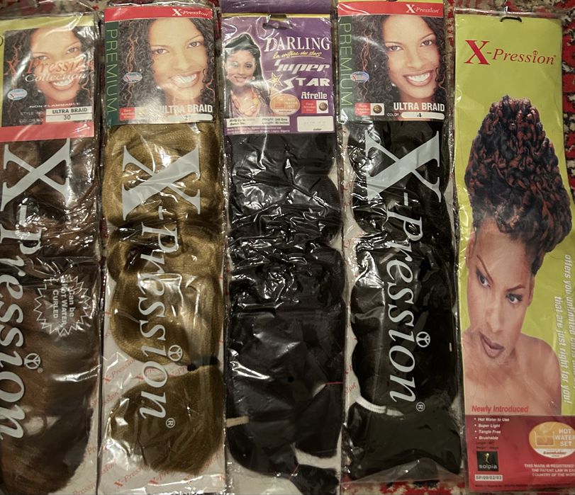 Канекалон термостойкий для афрокосичек, дредов и наращивания