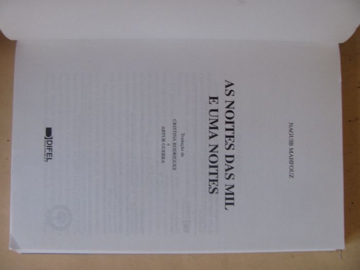 As Noites das Mil e Uma Noites de Naguib Mahfuz