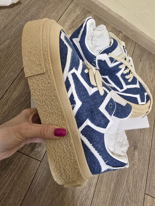 Новые кеды MM6 на ногу 27 см