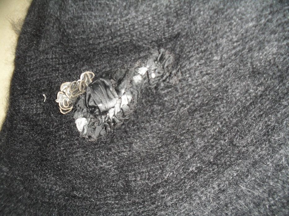 Elegancki czarny sweter L
