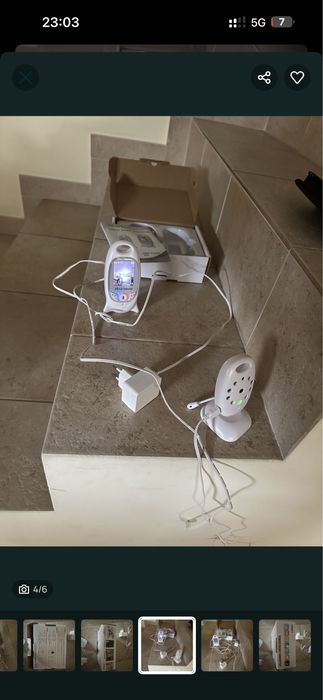 Câmera de vigilância de bebé nova