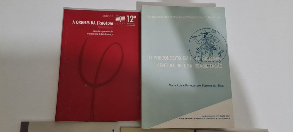 Livros de Filosofia.