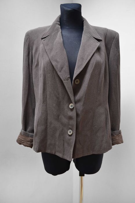 marynarka brązowa M 38 żakiet elegancki Alfani USA