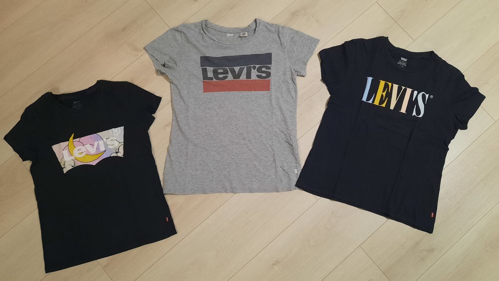 T-shirt levis roz s 3 szt