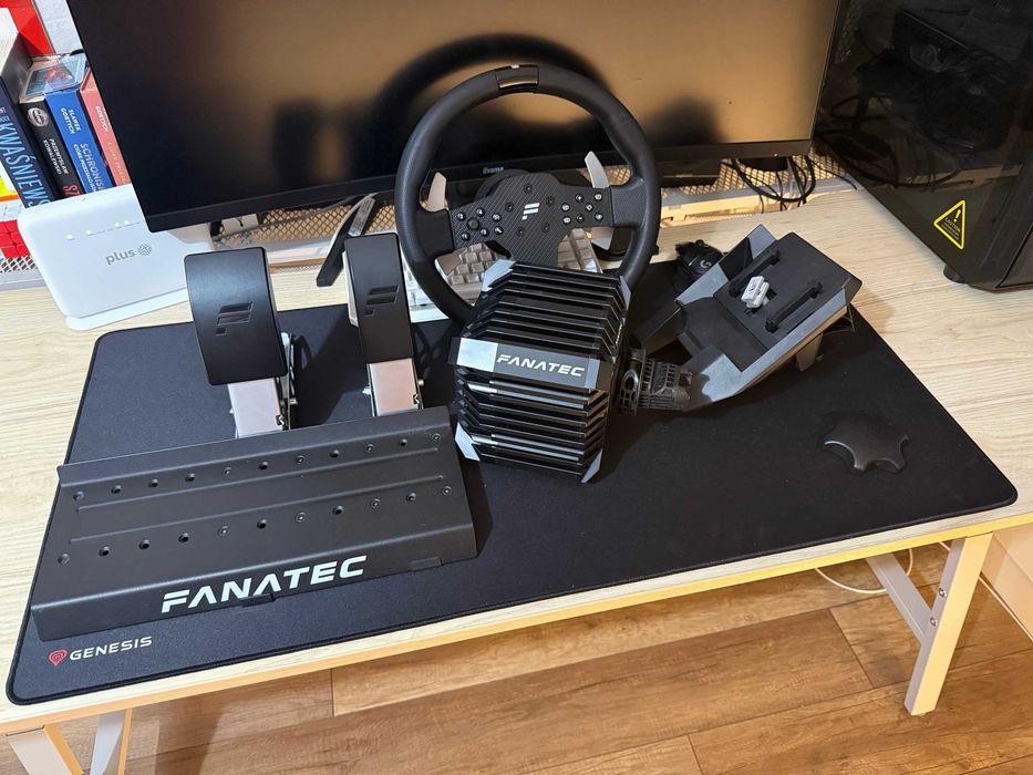 Fanatec CSL DD + obręcz + pedały