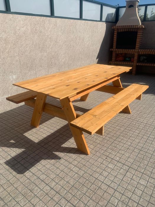 Mesas Piquenique e Bancos