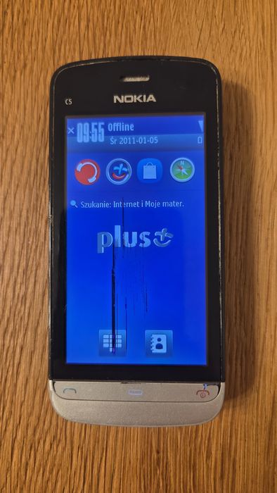 Nokia C5-03 uszkodzona + ładowarka