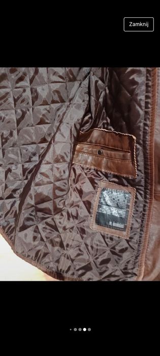 Męska kurtka skórzana