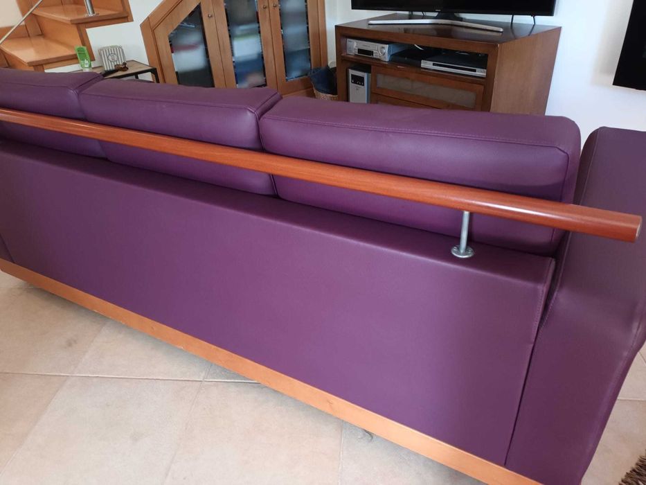 Sofá em Pele NOVO PREÇO