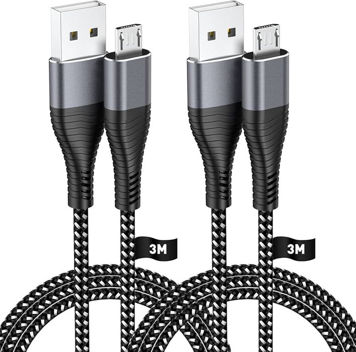 Kabel ładujący HUNYYN Micro USB do USB-A 3M