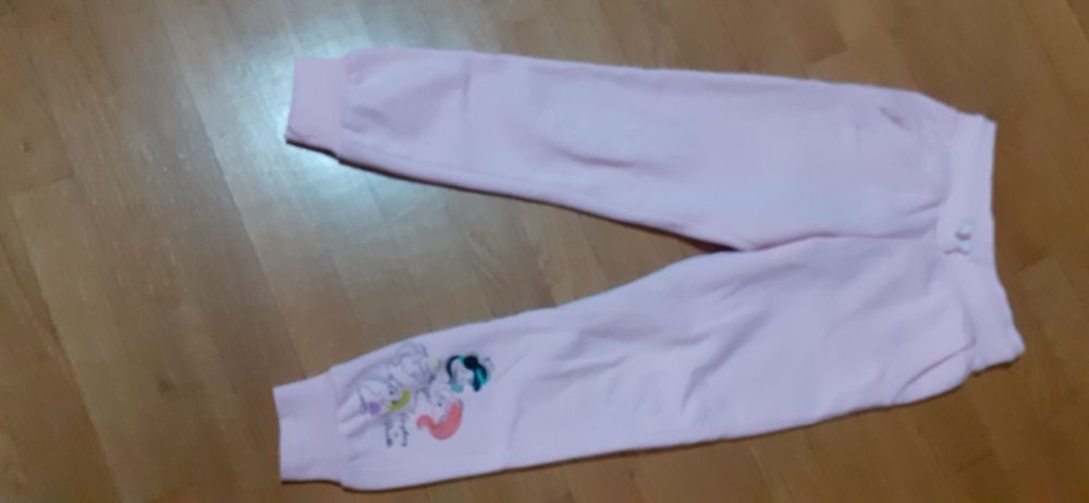 Calça treino de inverno 7-8 anos princesas