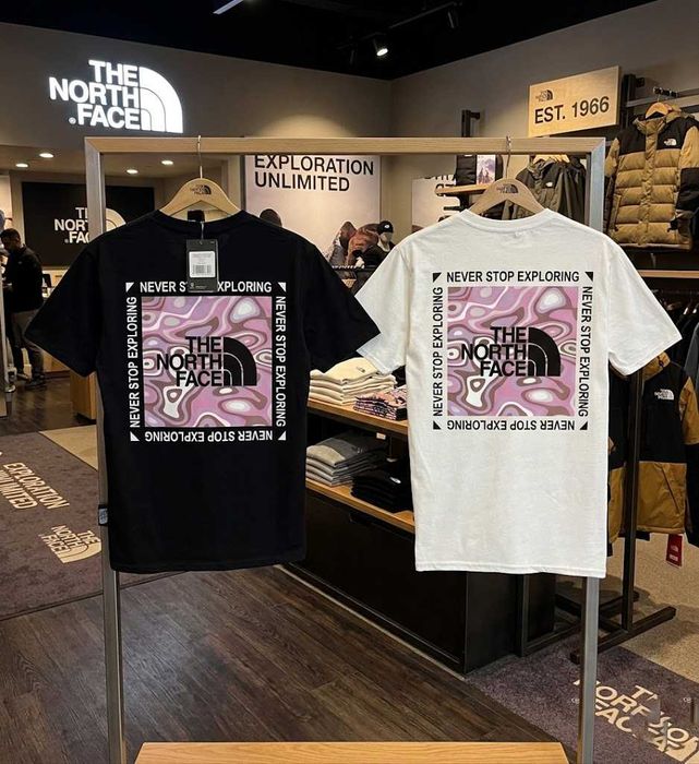 XS-XXL | Футболка The North Face | TNF | Большой Принт PinkBox