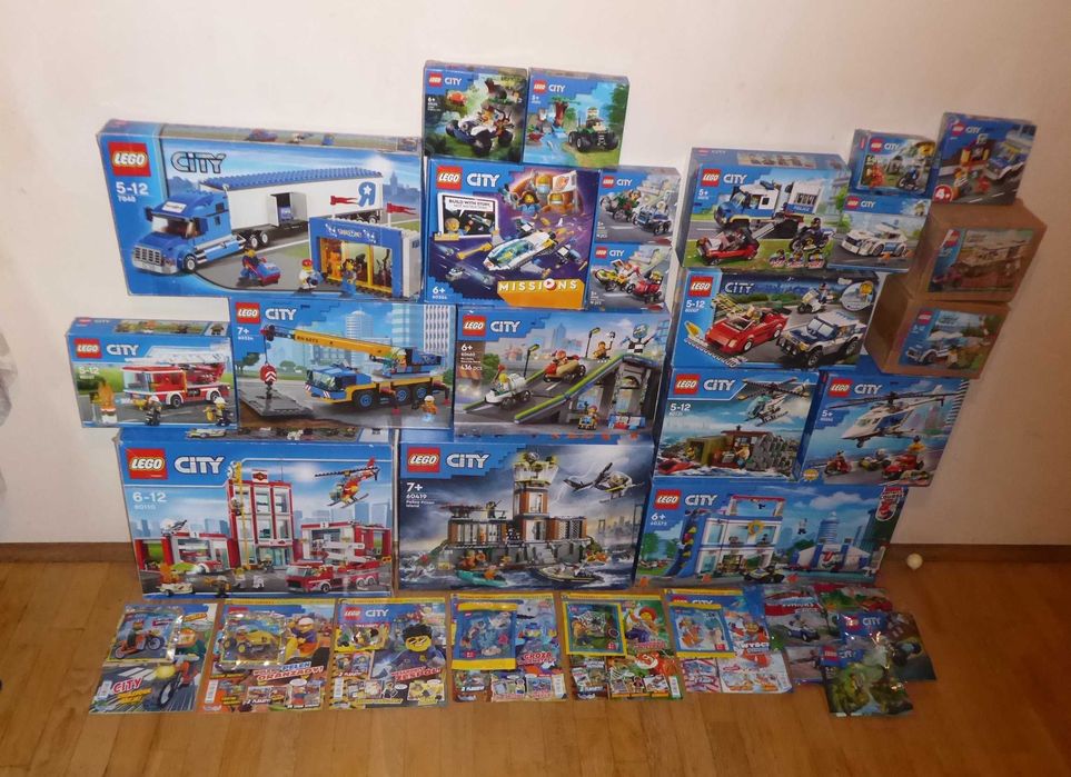 Lego 60110 - WIELKA REMIZA STRAŻACKA Kompletny 100% Wroc