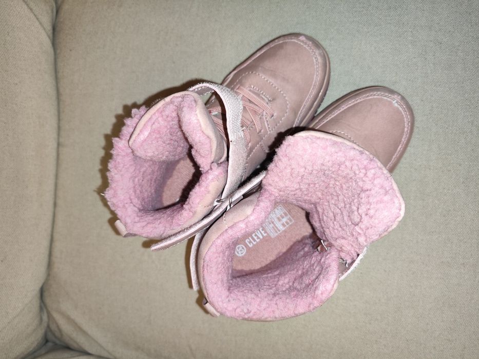 Buty dziecięce Cleve SNEAKERSY OCIEPLANE