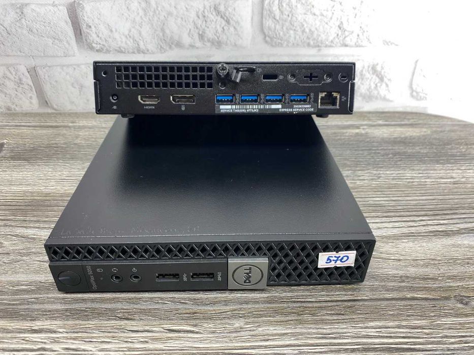 міні ПК Dell OPTIPLEX 5050 i7-6700T 8GB/ 7050 i5-7500T 8GB системник