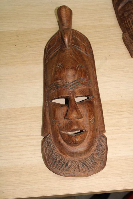 Máscara em madeira Africana