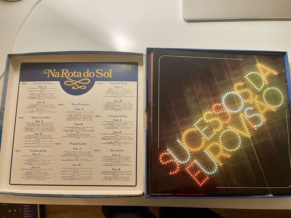 Discos de vinil Na Rota do Sol - Os Maiores Êxitos da Europa Latina