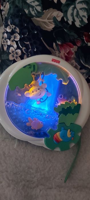 Pozytywka Fisher Price grająca, świecąca,tańcząca
