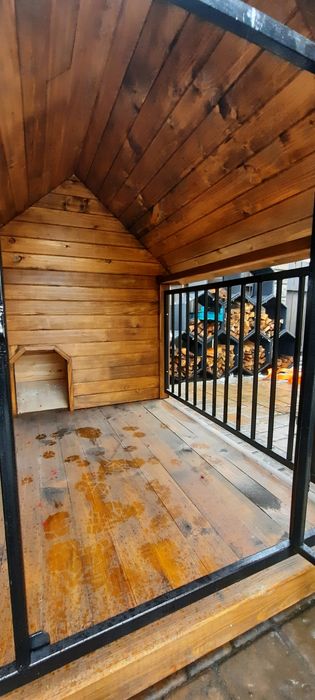 Воль'єр для сабак, собача будка, домик для собак