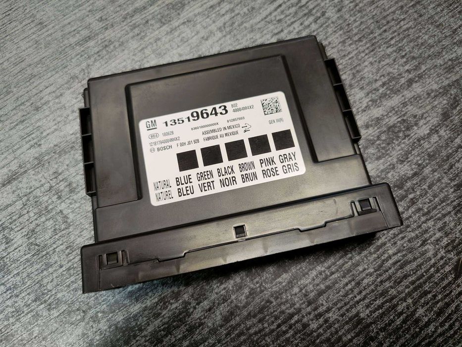 Moduł kontroli nadwozia BCM Astra K