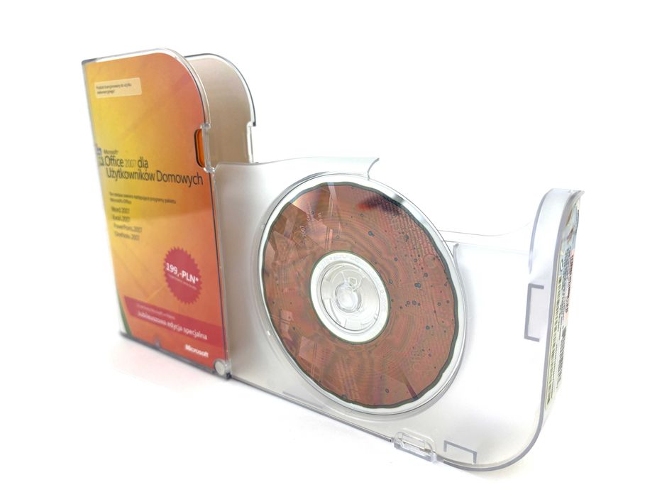 Microsoft Office 2007 PL BOX Edycja Specjalna - Oryginalny Box CD Kod