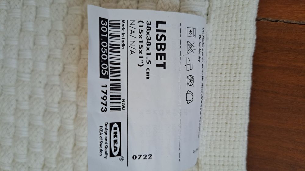 Base proteção para cadeira IKEA - NOVA