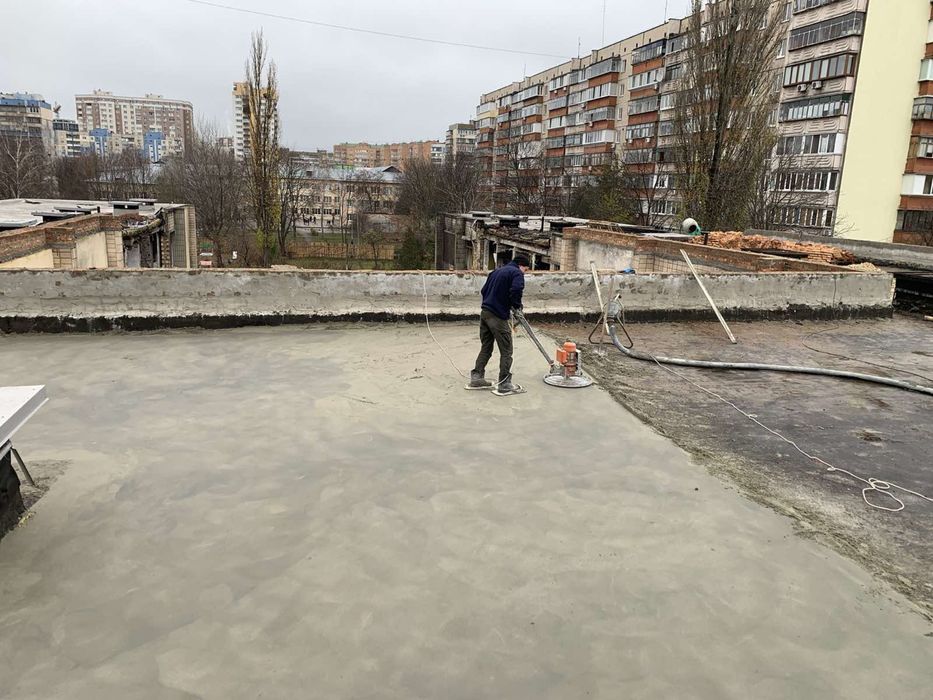 Стяжка Підлоги напів-суха