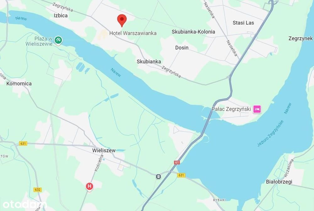 Działka budowlana 800m2 Jachranka, prąd