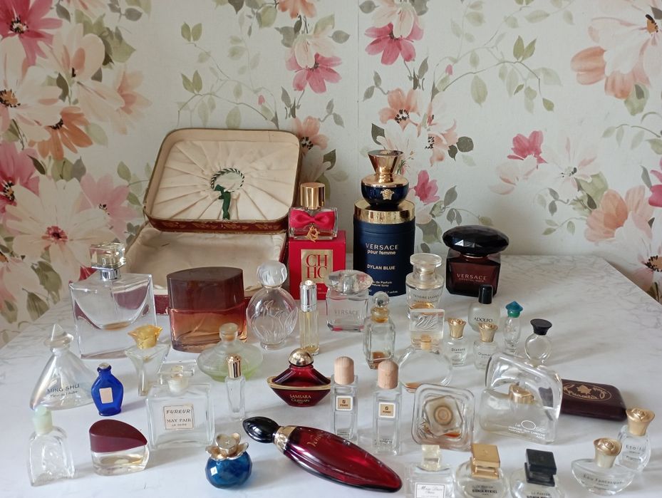 Пустые флаконы от духов одеколонов Франция СССР