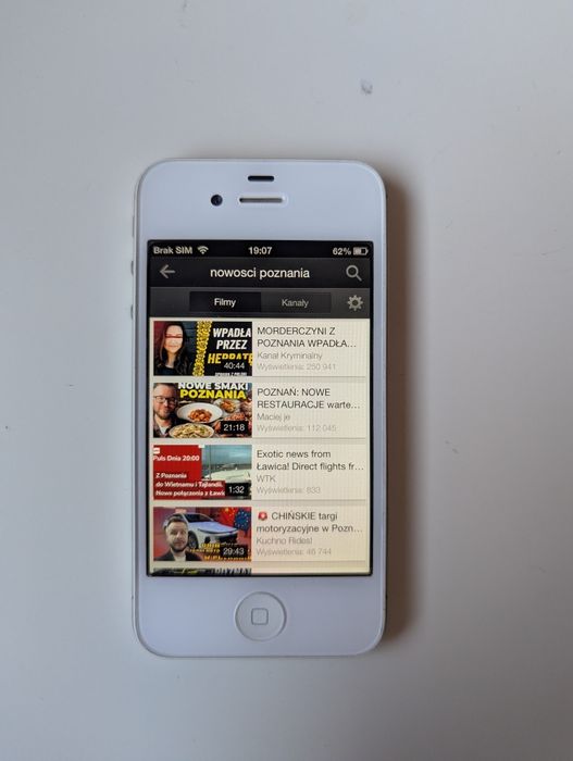 Iphone 4S 16GB wszystko działa. 87% kondycja