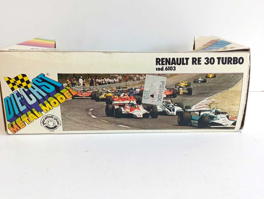 Bburago Renault RE 30 Pewex 1:24 vintage PRL