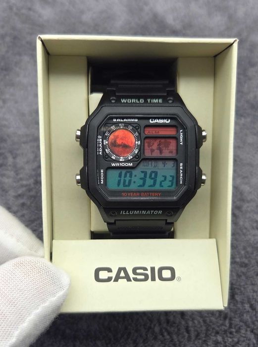 Casio Royale MARS MOD AE-1200WH – Nowy Unikatowy Zegarek