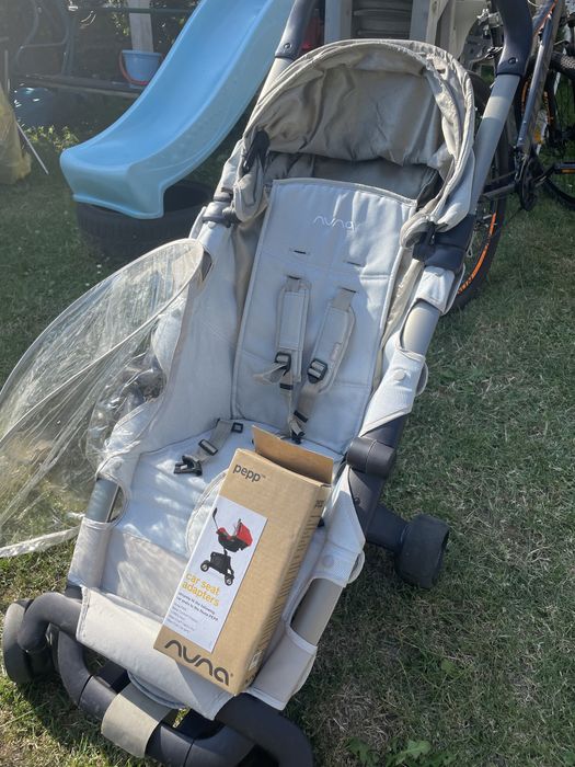 Wózek spacerowy Nuna Pepp z adapterami do fotelika