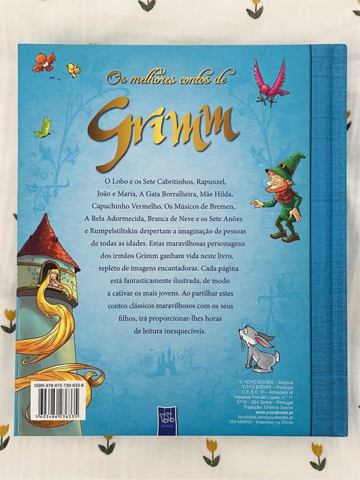 Os Melhores Contos de Grimm (240 páginas)