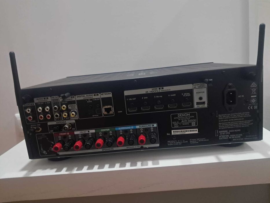 Denon AVR-S650H Black