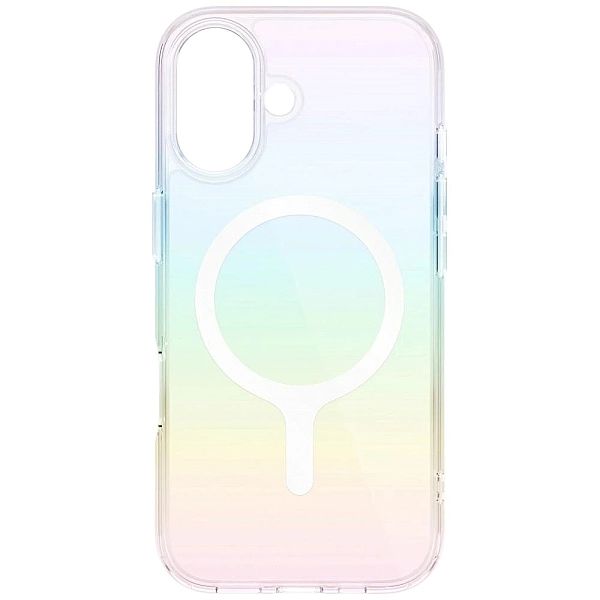 Etui UNIQ Iridescia Magclick Charging do iPhone 17 - wielokolorowe