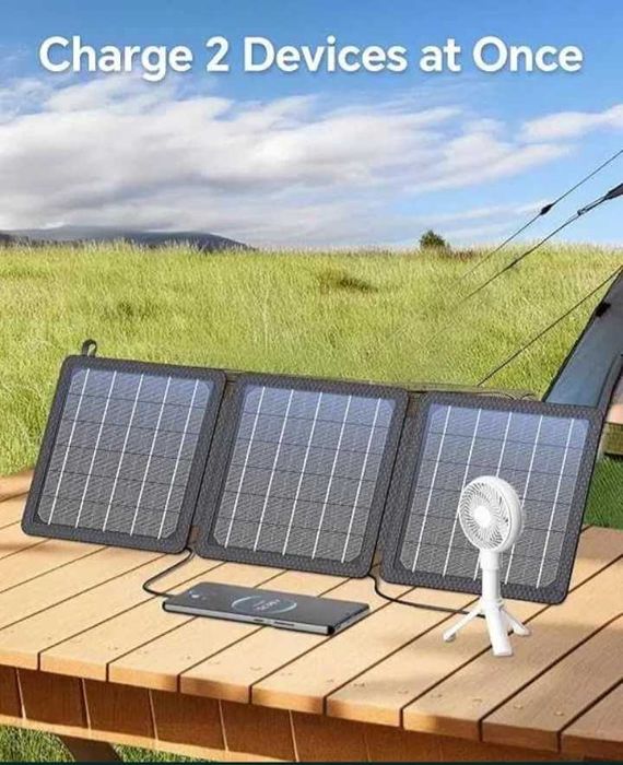 Turystyczny panel solarny