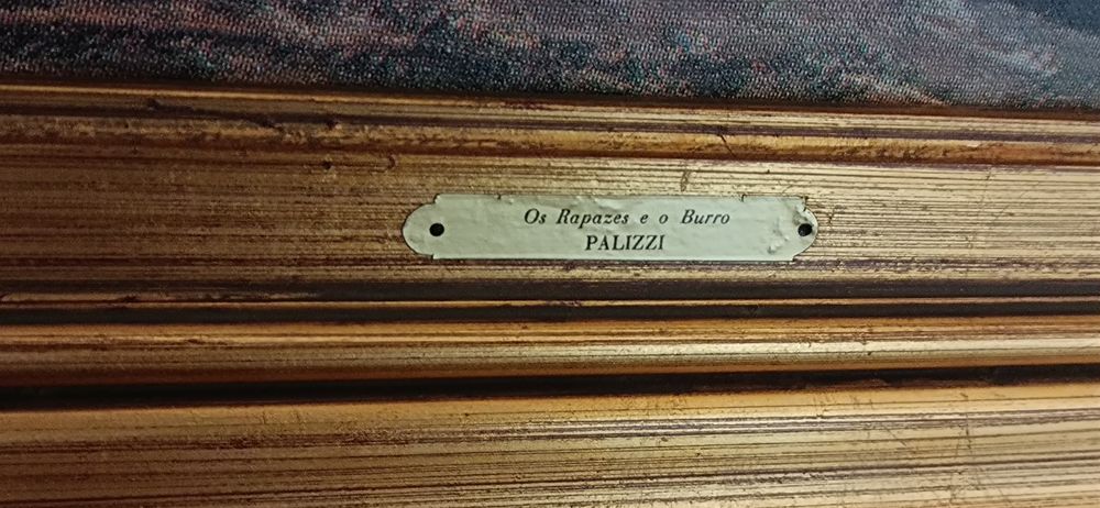 Quadro com pintura de Filippo Palizzi