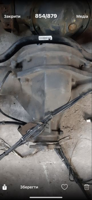 Задні мости Mercedes Sprinter W906,W907 спарка, та однокатткові