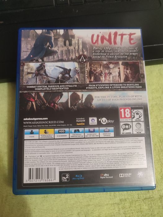 Assassin's creed Unity PS4