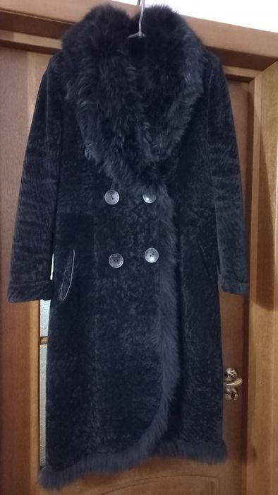 Продам шубу дублянку зимове пальто натуральне жіноче
